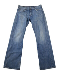 VTG Lucky Brand Dungarees Jeans Mens 34 (33x34 Actual) Santa Fe Fit USA